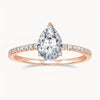 The Ophelia Ring - Rose Gold