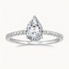 The Ophelia Ring - White Gold