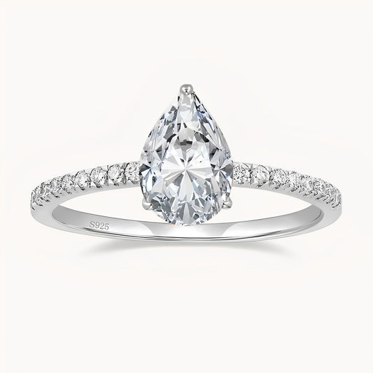 The Ophelia Ring - White Gold
