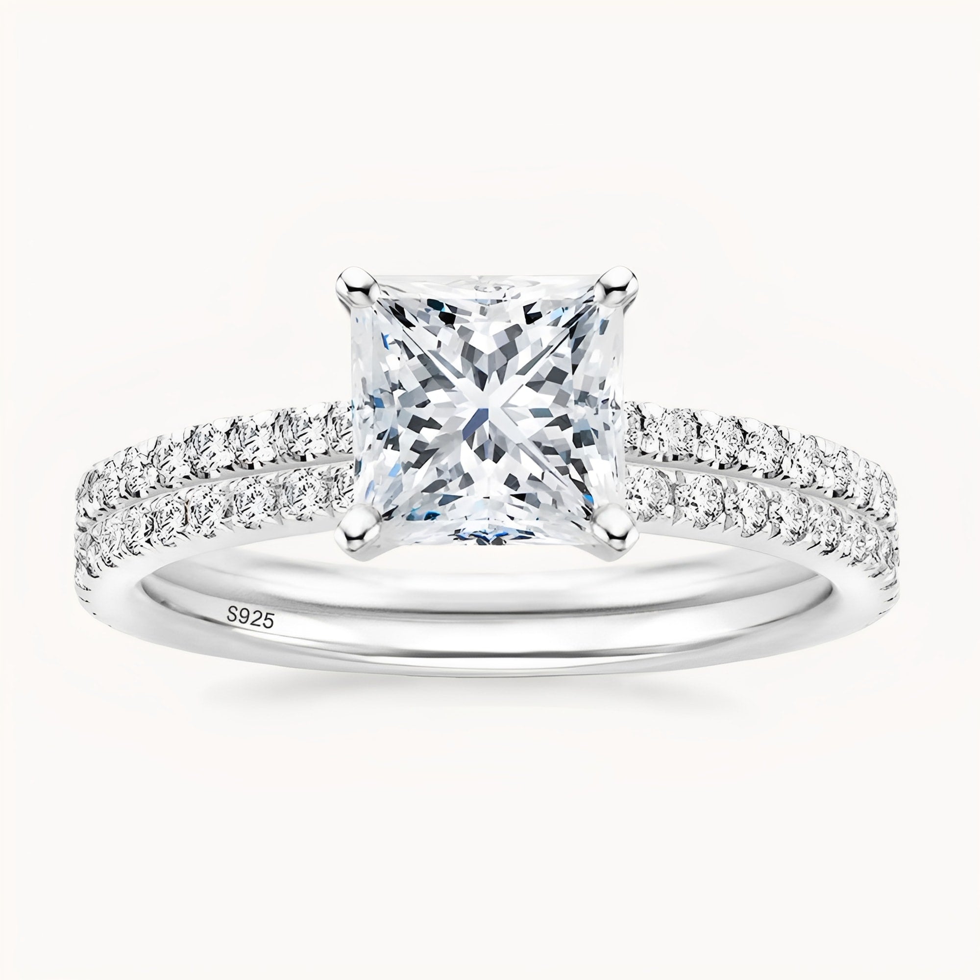 The Princess Ring - White Gold – AnaClair