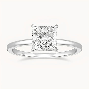 The Heirloom Moissanite Ring - White Gold