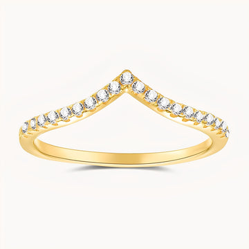 The Deco Star Ring - Gold