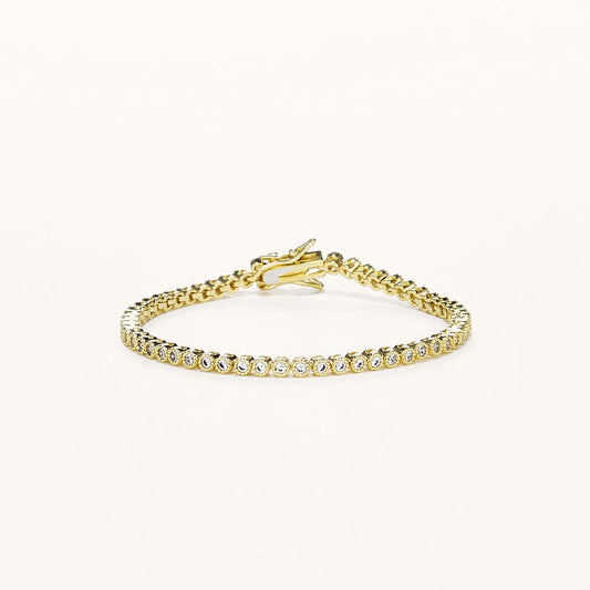 The Celeste Tennis Bracelet - Gold - AnaClair