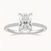 The Love's Journey Moissanite Ring - White Gold
