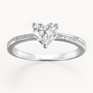 The Pure Love Ring - White Gold