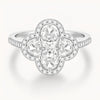 The Starlit Ring - White Gold