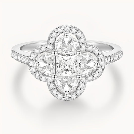 The Starlit Ring - White Gold