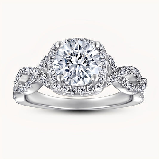 The Amour Trio Ring - White Gold