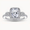 The Everglow Ring - White Gold