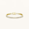 The Ophelia Tennis Bracelet - Gold