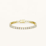 The Ophelia Tennis Bracelet - Gold - AnaClair