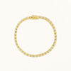 The Ophelia Tennis Bracelet - Gold