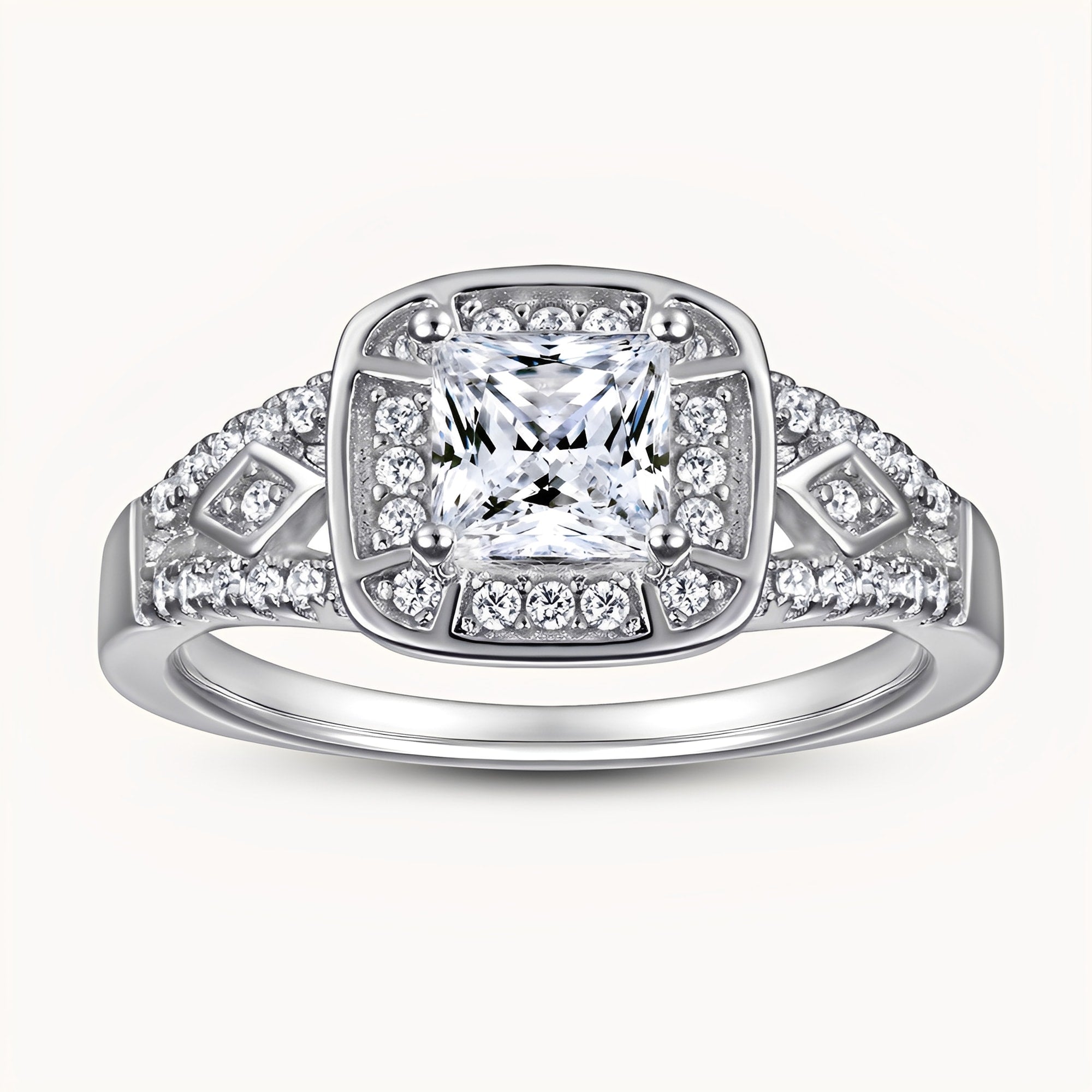 The Desire Ring - White Gold – AnaClair