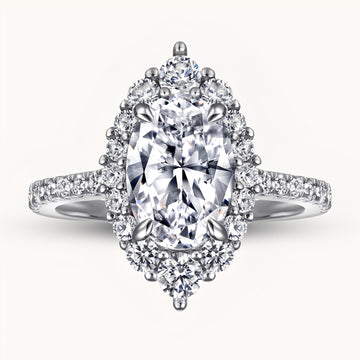 The Empire Ring - White Gold