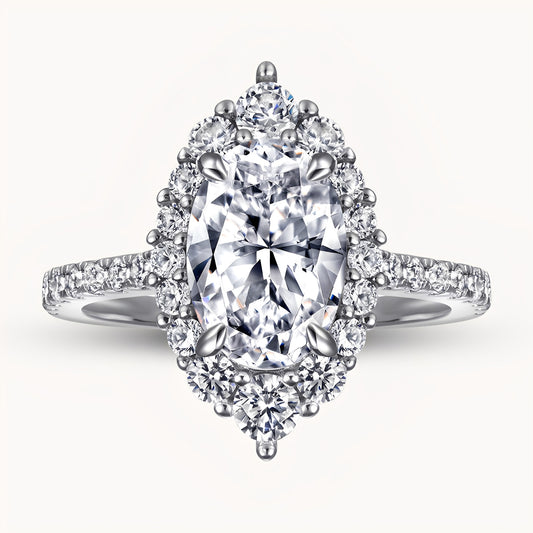 The Empire Ring - White Gold