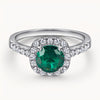 The Moonlit Promise Ring - White Gold