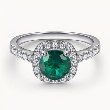 The Moonlit Promise Ring - White Gold