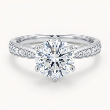 The Timeless Promise Ring - White Gold