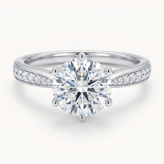 The Timeless Promise Ring - White Gold