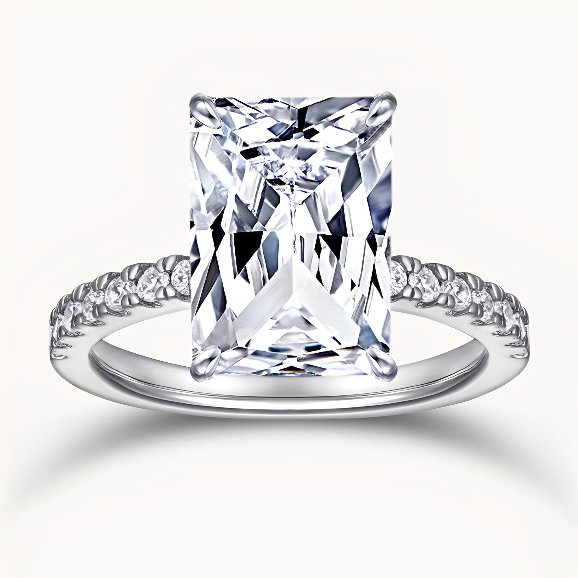 The Love Charm Ring - White Gold – AnaClair