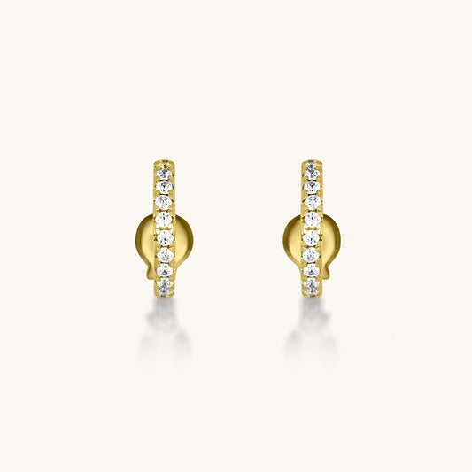 The Celestial Hoops – Gold - AnaClair