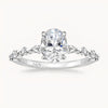 The Eternity Band - White Gold