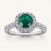 The Moonlit Promise Ring - White Gold