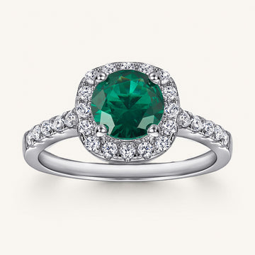 The Moonlit Promise Ring - White Gold