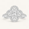 The Starlit Ring - White Gold