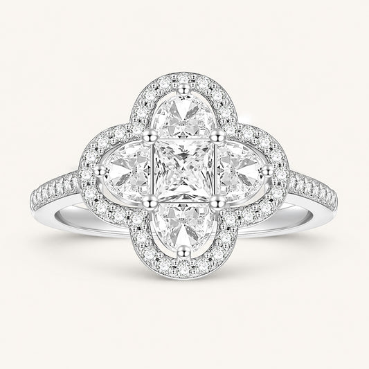 The Starlit Ring - White Gold